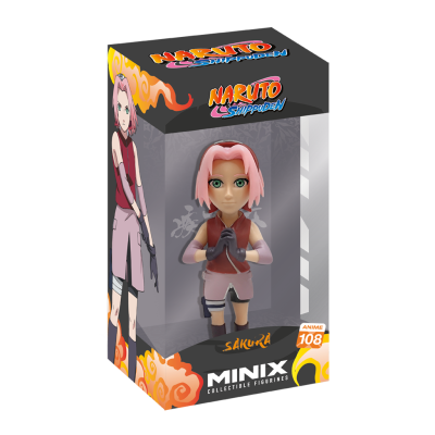 PRÉ-RESERVA - Figura Minix Anime #108 "Naruto Shippuden" - Sakura PRÉ-RESERVA - Figura Minix Anime #108 "Naruto Shippuden" - Sakura