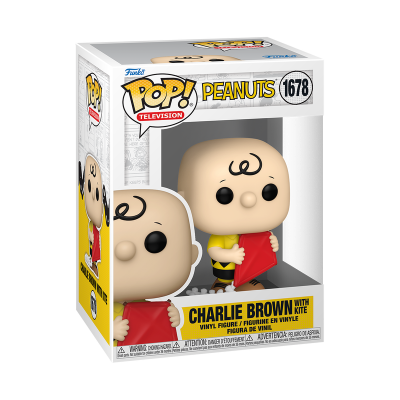 PRÉ-RESERVA - Funko POP! TELEVISION "Peanuts":  Charlie Brown With Kite