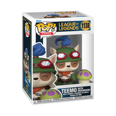 PRÉ-RESERVA - Funko POP! GAMES "League Of Legends": Teemo with Mushroom
