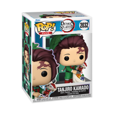 Funko POP! PLUS "Demon Slayer": Tanjiro Kamado (Holiday Outfit)