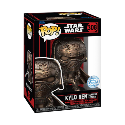 Funko Pop! "Star Wars": Kylo Ren Supreme Leader (Metallic) #308 (Exclusive)