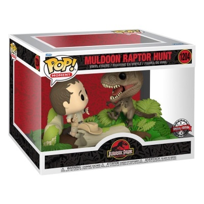 PRÉ-RESERVA - Funko POP! Moment "Jurassic Park": Muldoon Raptor Hunt PRÉ-RESERVA - Funko POP! Moment "Jurassic Park": Muldoon Raptor Hunt