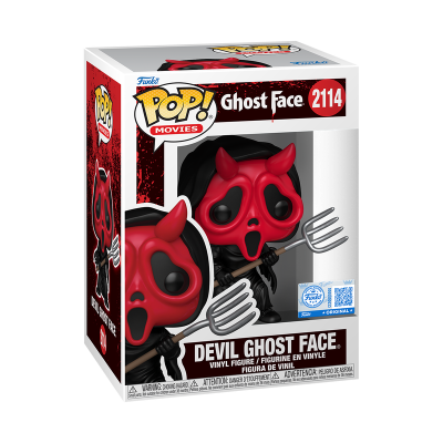 PRÉ-RESERVA - Funko POP! Movies "Ghost Face": Devil Ghost Face #2114 (Special Edition)
