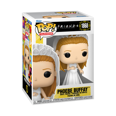 PRÉ-RESERVA - Funko POP! Television "Friends": Phoebe Buffay (Wedding Dress) #1868 PRÉ-RESERVA - Funko POP! Television "Friends": Phoebe Buffay (Wedding Dress) #1868