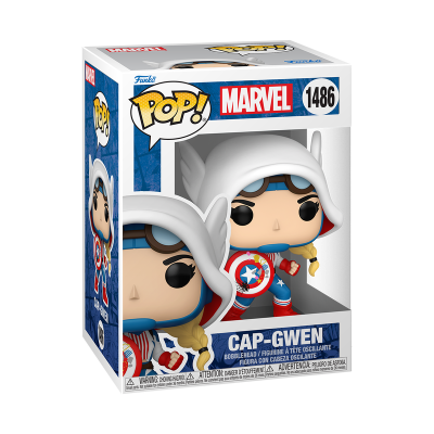 PRÉ-RESERVA - Funko POP! MARVEL "Gwenverse": Cap-Gwen