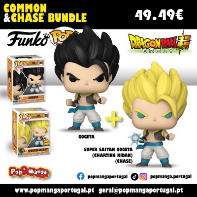 Funko POP! ANIMATION "Dragon Ball Super Broly": BUNDLE Gogeta + CHASE