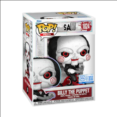 Funko POP! PLUS "Saw": Billy The Puppet (on Tricycle) #1824 (SPECIAL EDITION)