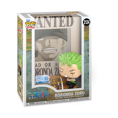 Funko Pop! Animation "One Piece": Roronoa Zoro (Wanted Poster) #2124 SPECIAL EDITION)