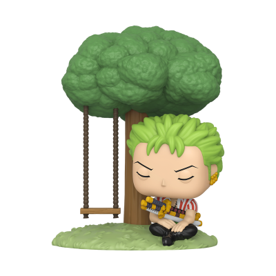 PRÉ-RESERVA - Funko POP!  PREMIUM ANIMATION "One Piece": Roronoa Zoro (Sleeping) #2391 (Special Edition)