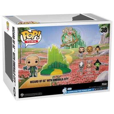 Funko POP Town "Wizard Of Oz - 85th Anniversary": Wizard Of Oz With Emerald City