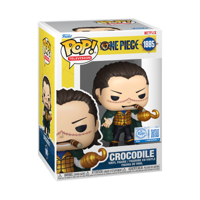 PRÉ-RESERVA - Funko Pop! TELEVISION "One Piece": Crocodile (Live Action) #1885 (SPECIAL EDITION)