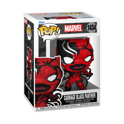 PRÉ-RESERVA Funko POP! Marvel: Carnage Black Panther