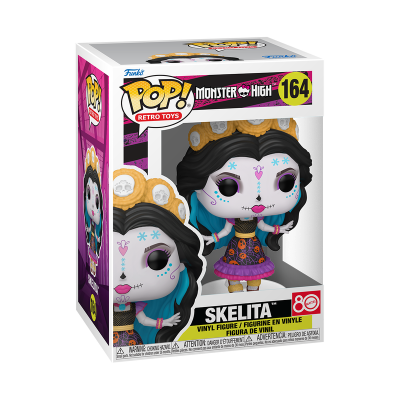 PRÉ-RESERVA - Funko POP! RETRO TOYS "Monster High": Skelita (80th Anniversary of Mattel) PRÉ-RESERVA - Funko POP! RETRO TOYS "Monster High": Skelita (80th Anniversary of Mattel)