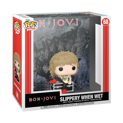 PRÉ-RESERVA - Funko POP! Albums: Bon Jovi: Slippery When Wet