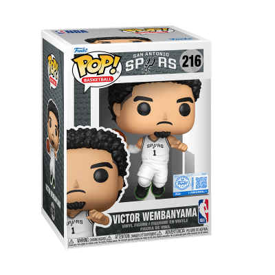 PRÉ-RESERVA - Funko POP! BASKETBALL "San Antonio Spurs": Victor Wembanyama (Association Edition Jersey) #216 (SPECIAL EDITION)
