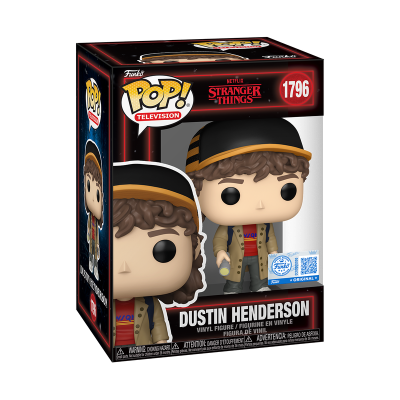 Funko Pop! TELEVISION "Stranger Things": Dustin Henderson #1796 (SPECIAL EDITION)