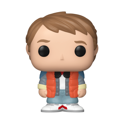 Bitty POP! RIDES "Back to the Future": Marty McFly and Time Machine