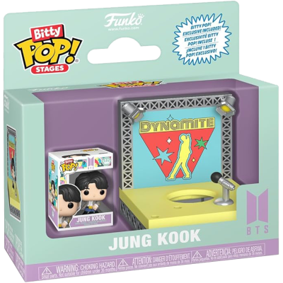 PRÉ-RESERVA - Bitty POP! STAGES "BTS": Jung Kook (Dynamite)
