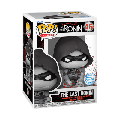 PRÉ-RESERVA -  Funko POP! COMICS "Teenage Mutant Ninja Turtles - The Last Ronin":  The Last Ronin (Black & White) #46 (SPECIAL EDITIONS)
