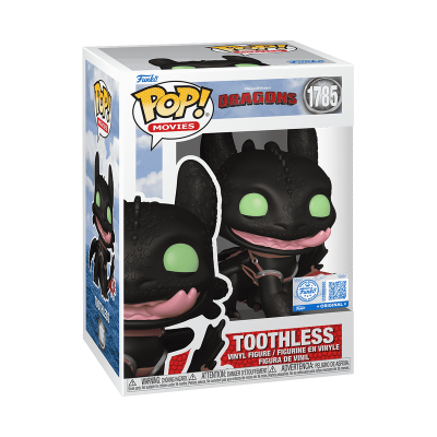 Funko POP! MOVIES "Dragons": Toothless With Tongue #1785 (SPECIAL EDITION)