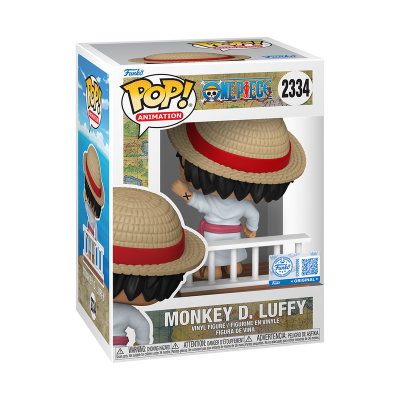 PRÉ-RESERVA - Funko POP! ANIMATION "One Piece": Monkey D. Luffy (Going Merry) #2334 (Special Edition)