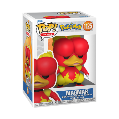 PRÉ-RESERVA - Funko POP! GAMES "Pokémon": Magmar #1125