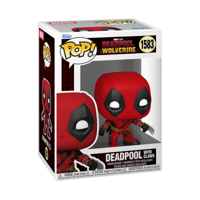 PRÉ-RESERVA - Funko POP!  "Deadpool & Wolverine": Deadpool with Claws #1583