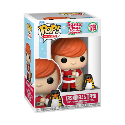 PRÉ-RESERVA - Funko POP! MOVIES "Santa Claus is Comin’ to Town": Kris Kringle and Topper PRÉ-RESERVA - Funko POP! MOVIES "Santa Claus is Comin’ to Town": Kris Kringle and Topper