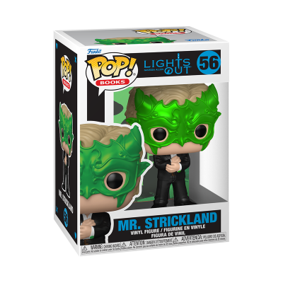 PRÉ-RESERVA - Funko POP!  BOOKS "Into Darkness - Lights Out": Mr. Strickland #56