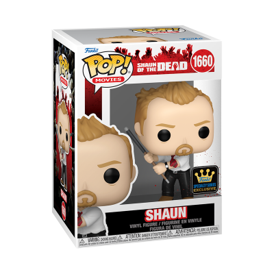 PRÉ-RESERVA - Funko POP! Movies "Shaun Of The Dead": Shaun with Pool Cue (SPECIALITY SERIES)