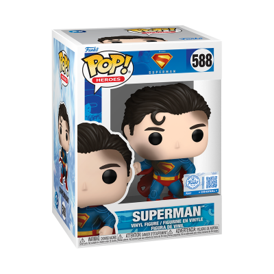 PRÉ-RESERVA - Funko POP! HEROES "Superman 2025": Superman (Battle Damaged) #588 (SPECIAL EDITION)