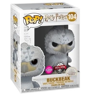 Funko Pop!  "Harry Potter":  Buckbeak Flocked (Special Edition)
