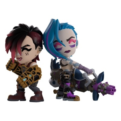 PRÉ-RESERVA - YOUTOOZ - "Arcane": 2-Pack Vi & Jinx