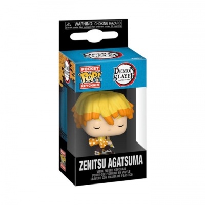 Porta Chaves Pocket Pop! "Demon Slayer": Zenitsu Agatsuma
