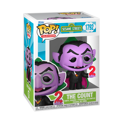 PRÉ-RESERVA - Funko POP! TELEVISION "Sesame Street": The Count PRÉ-RESERVA - Funko POP! TELEVISION "Sesame Street": The Count