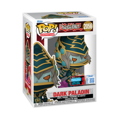 Funko POP! ANIMATION "Yu-Gi-Oh!": Dark Paladin #2056 (NYCC 2025 EXCLUSIVE) CAIXA PLÁSTICA INTERIOR DANIFICADA Funko POP! ANIMATION "Yu-Gi-Oh!": Dark Paladin #2056 (NYCC 2025 EXCLUSIVE) CAIXA PLÁSTICA INTERIOR DANIFICADA