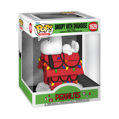Funko POP! Deluxe "Peanuts":  Snoopy & Doghouse