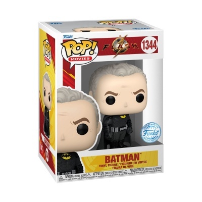 PRÉ-RESERVA/RESTOCK - Funko Pop Movies "The Flash": Batman (Keaton) Unmasked