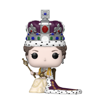 PRÉ-RESERVA - Funko POP! REMIUM "ROYALES": Queen Elizabeth II (Coronation)