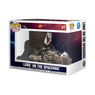 PRÉ-RESERVA - Funko POP!  RIDES "Supergirl": Lobo on the Spacehog #317