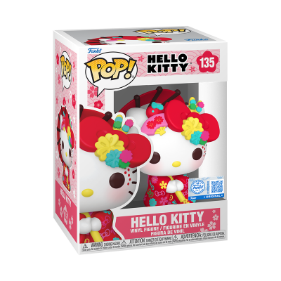 PRÉ-RESERVA - Funko Pop! "Hello Kitty": Hello Kitty in Kimono #135 (SPECIAL EDITION) PRÉ-RESERVA - Funko Pop! "Hello Kitty": Hello Kitty in Kimono #135 (SPECIAL EDITION)