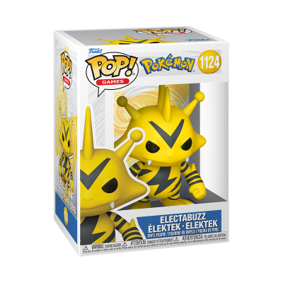PRÉ-RESERVA - Funko POP! GAMES "Pokémon": Electabuzz #1124