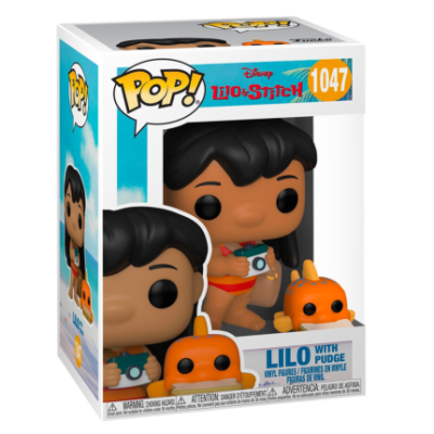 Funko POP!  DISNEY "Lilo & Stitch": Lilo with Pudge
