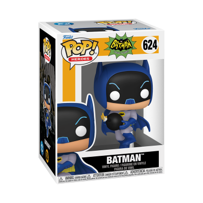 PRÉ-RESERVA - Funko POP!  HEROES "Batman Classic TV Series": Batman with Bomb #624
