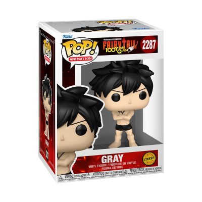 PRÉ-RESERVA - Funko POP! ANIMATION "Fairy Tail: 100 Years Quest": BUNDLE Gray #2287 + CHASE