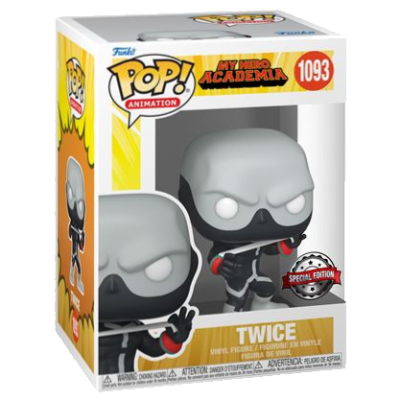 Cópia de PRÉ-RESERVA - Funko POP! Animation "My Hero Academia": BUNDLE Twice #1093 (Exclusive) + CHASE Cópia de PRÉ-RESERVA - Funko POP! Animation "My Hero Academia": BUNDLE Twice #1093 (Exclusive) + CHASE