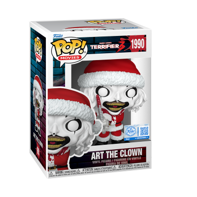 Funko Pop! MOVIES "Terrifier 3": Art the Clown with Chainsaw (Bloody) #1990 (SPECIAL EDITION)