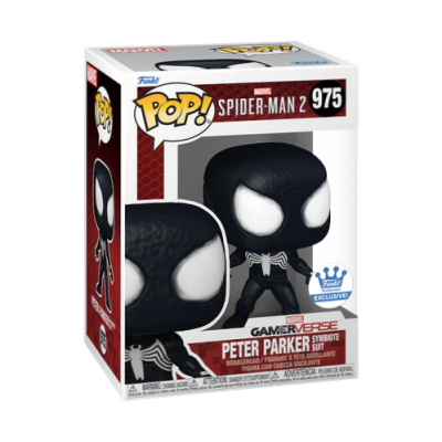 Funko Pop!  "Spider Man 2": Peter Parker (Symbiote Suit) #975 Exclusive