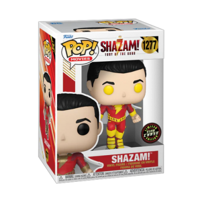Funko Pop! "Shazam! Fury Of The Gods": Shazam! (Chase GITD)