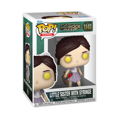 PRÉ-RESERVA - Funko POP! GAMES "Bioshock": Little Sister with Syringe #1143